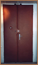 Upravené dveře dvoukřídlé